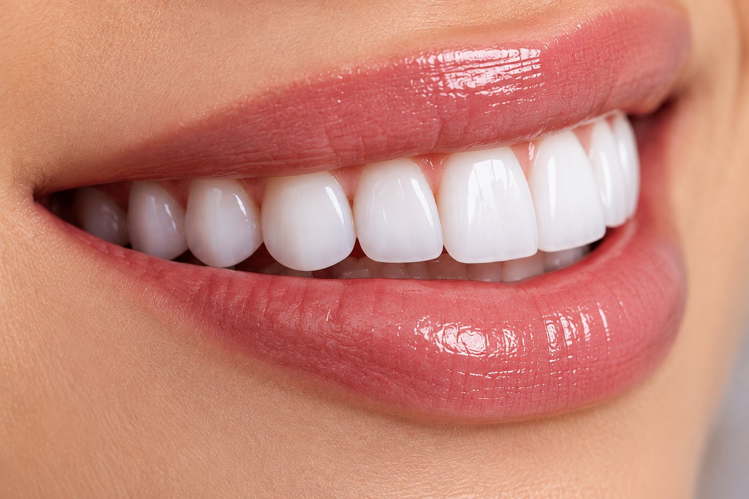 Detalle de una sonrisa