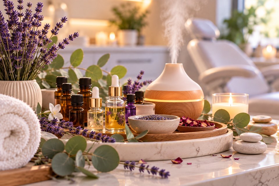 Imagen ilustrativa: aromaterapia
